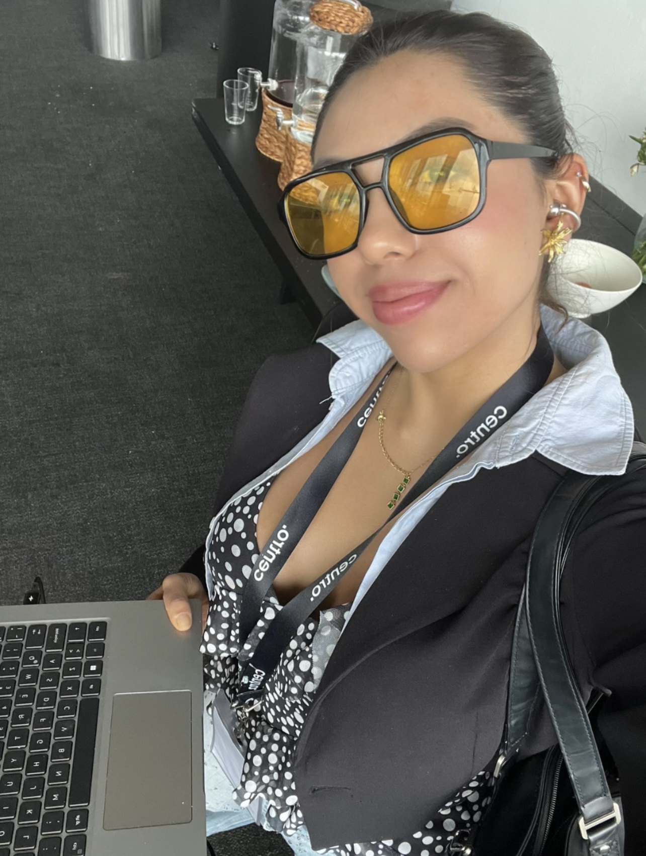 Jaqueline Razo at a Centro event