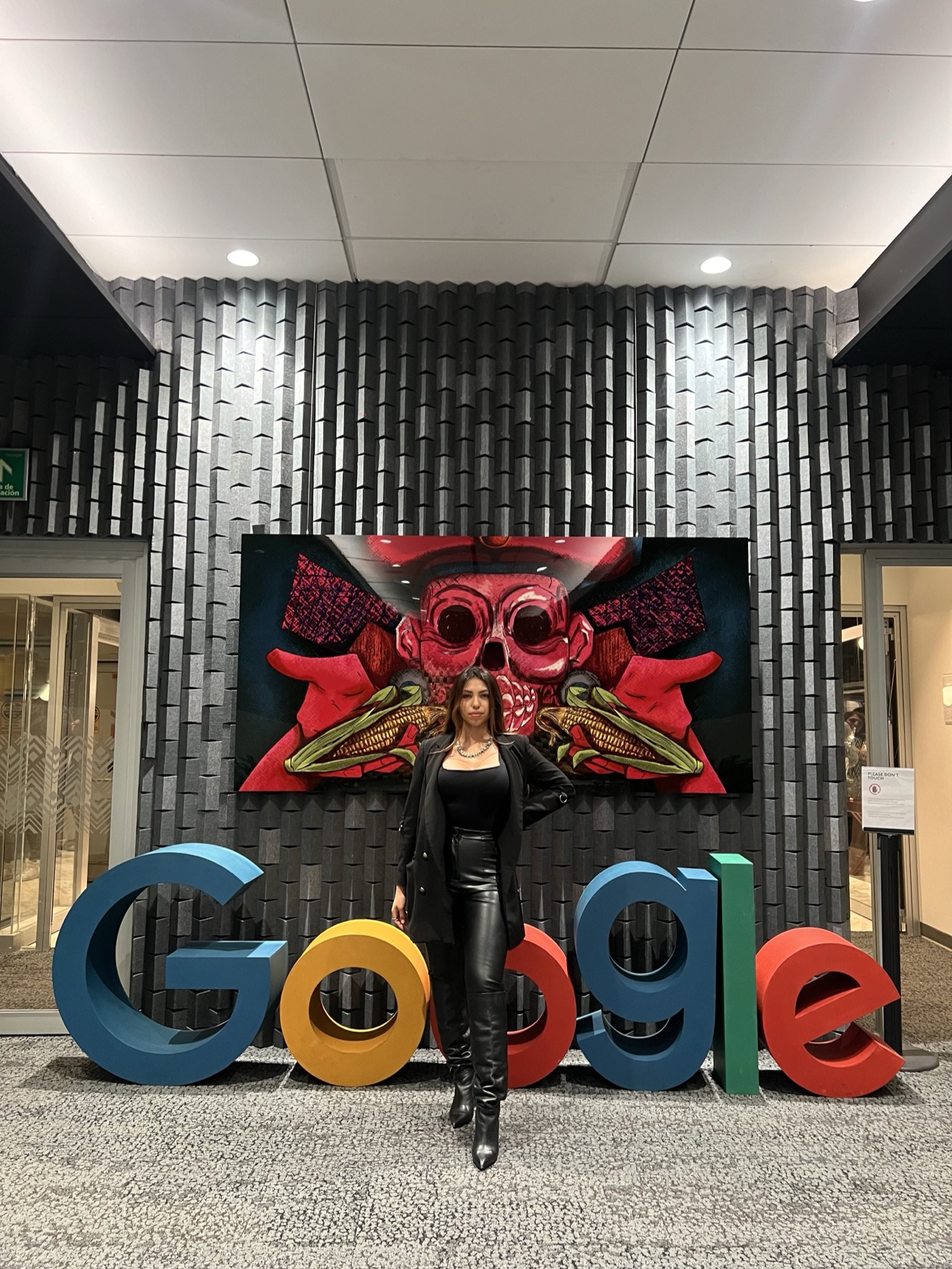 Jaqueline Razo at a Google event